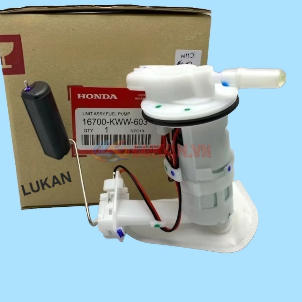 Bộ bơm xăng Fi xe WAVE S110, RS đời đầu zin Honda 16700-KWW-603