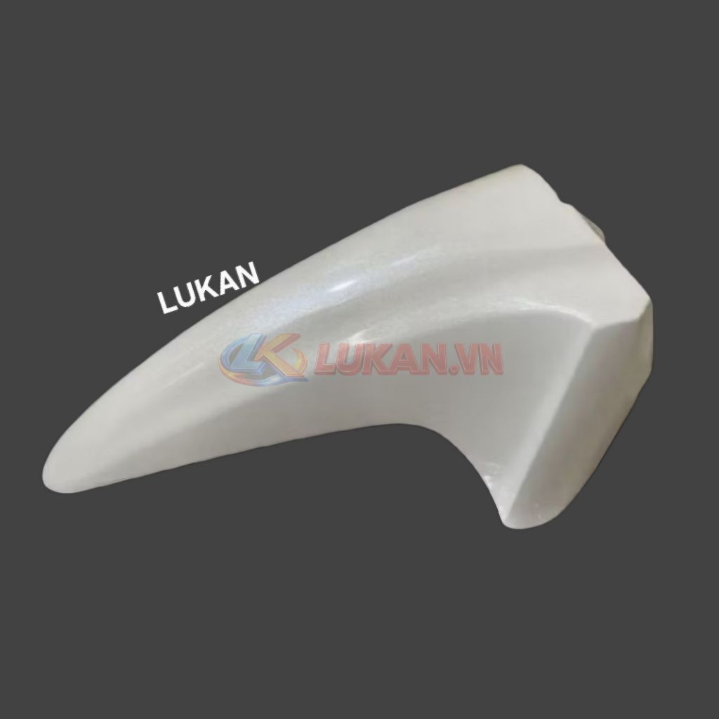 Nhựa chữ A, dè chắn bùn trước WAVE S110, RS, RSX... Trắng zin Honda