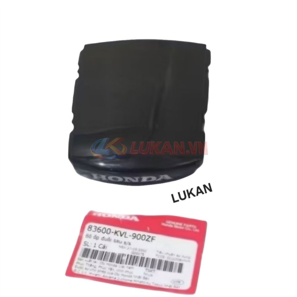 Nắp ốp võ nhựa đuôi, mu rùa FUTURE X 125 Đen zin Honda 83600-KVL-900ZF