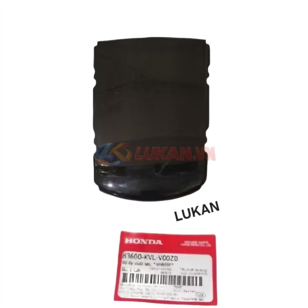 Nắp ốp võ nhựa đuôi, mu rùa FUTURE X 125 Đen zin Honda 83600-KVL-900ZF - Ảnh 2