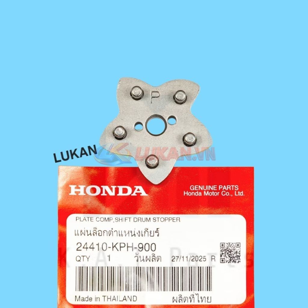 Bông sao, đệm chuyển nhông heo số FUTURE 2, NEO, LED 125.... zin 24410-KPH-900 - Ảnh 5