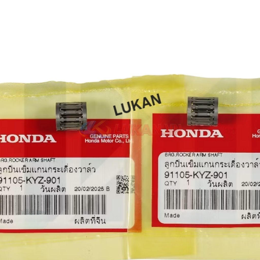 Cặp ắc rế, đạn cò lăn xe FUTURE MẬP, LED, WAVE 125.... zin 91105-KYZ-901 - Ảnh 5