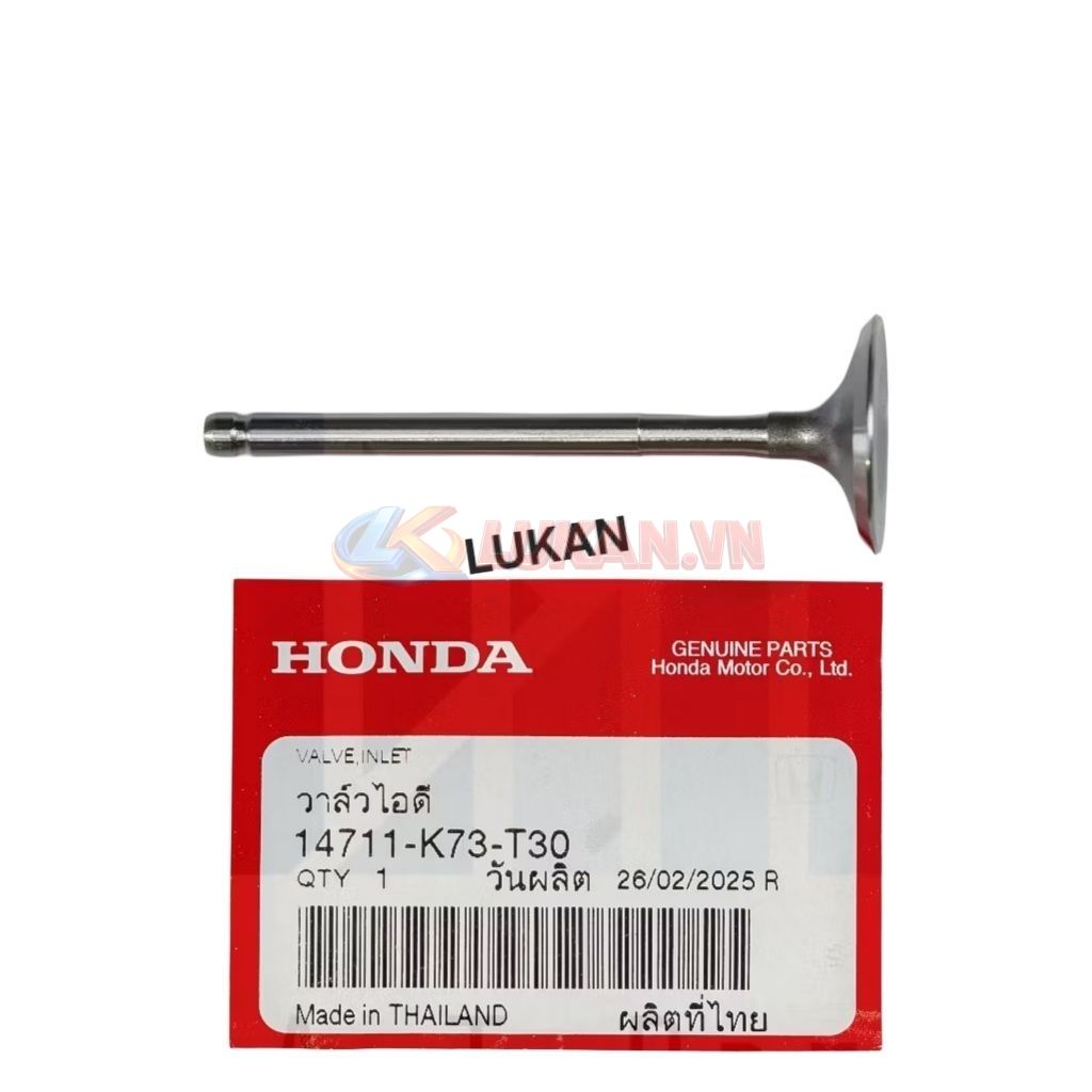 Cây xupap đầu bò quylat FUTURE MẬP, LED, WAVE 125... zin 14711-KYZ-900, 14721-KYZ-900 - Ảnh 7