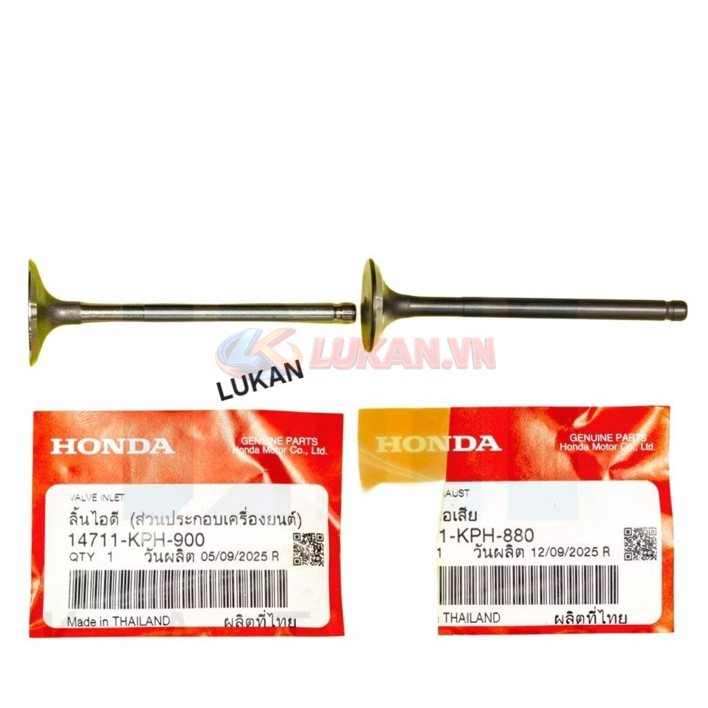 Cây xupap đầu bò quylat FUTURE 2, NEO, X 125... zin Honda 14711-KPH-900, 14721-KPH-900 - Ảnh 7