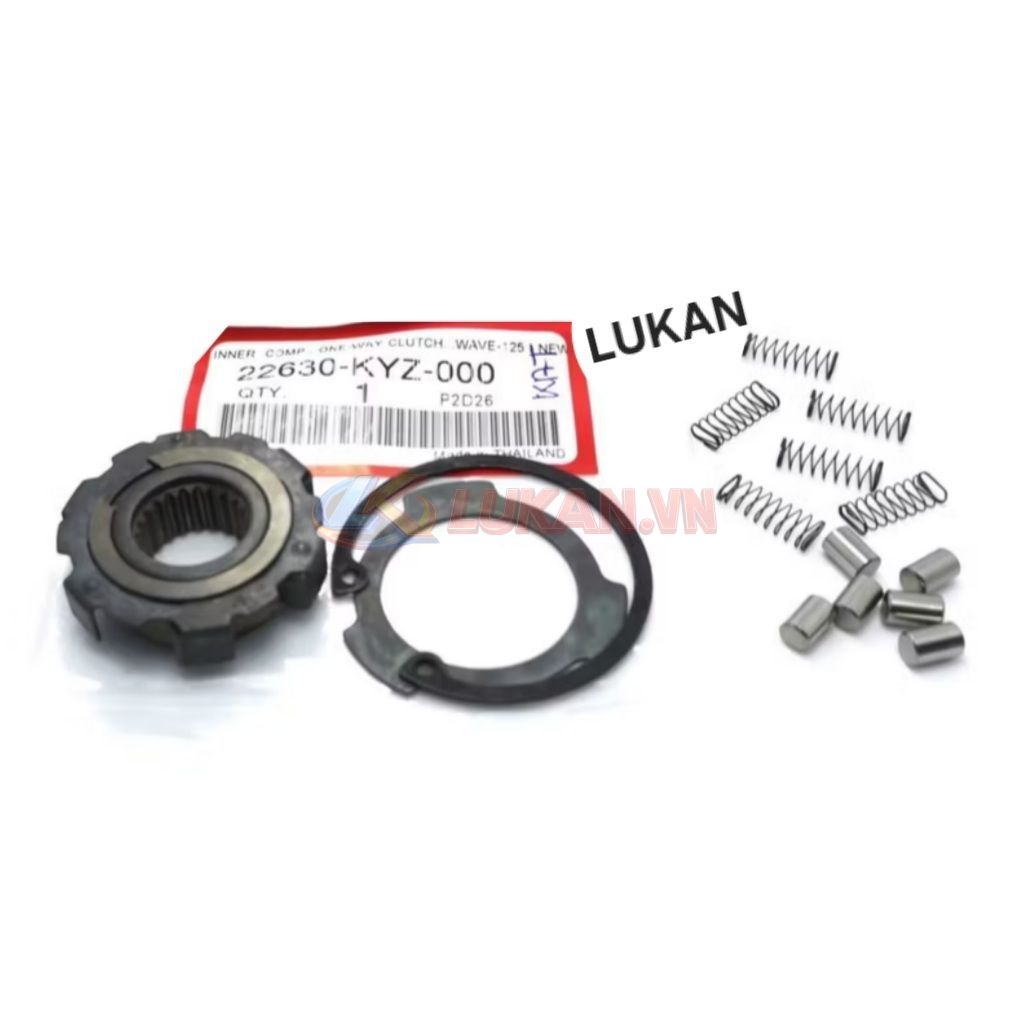 Bộ khâu rế, bi lò xo chuông nồi côn FUTURE MẬP, LED 125... zin 22630-KYZ-901 - Ảnh 7