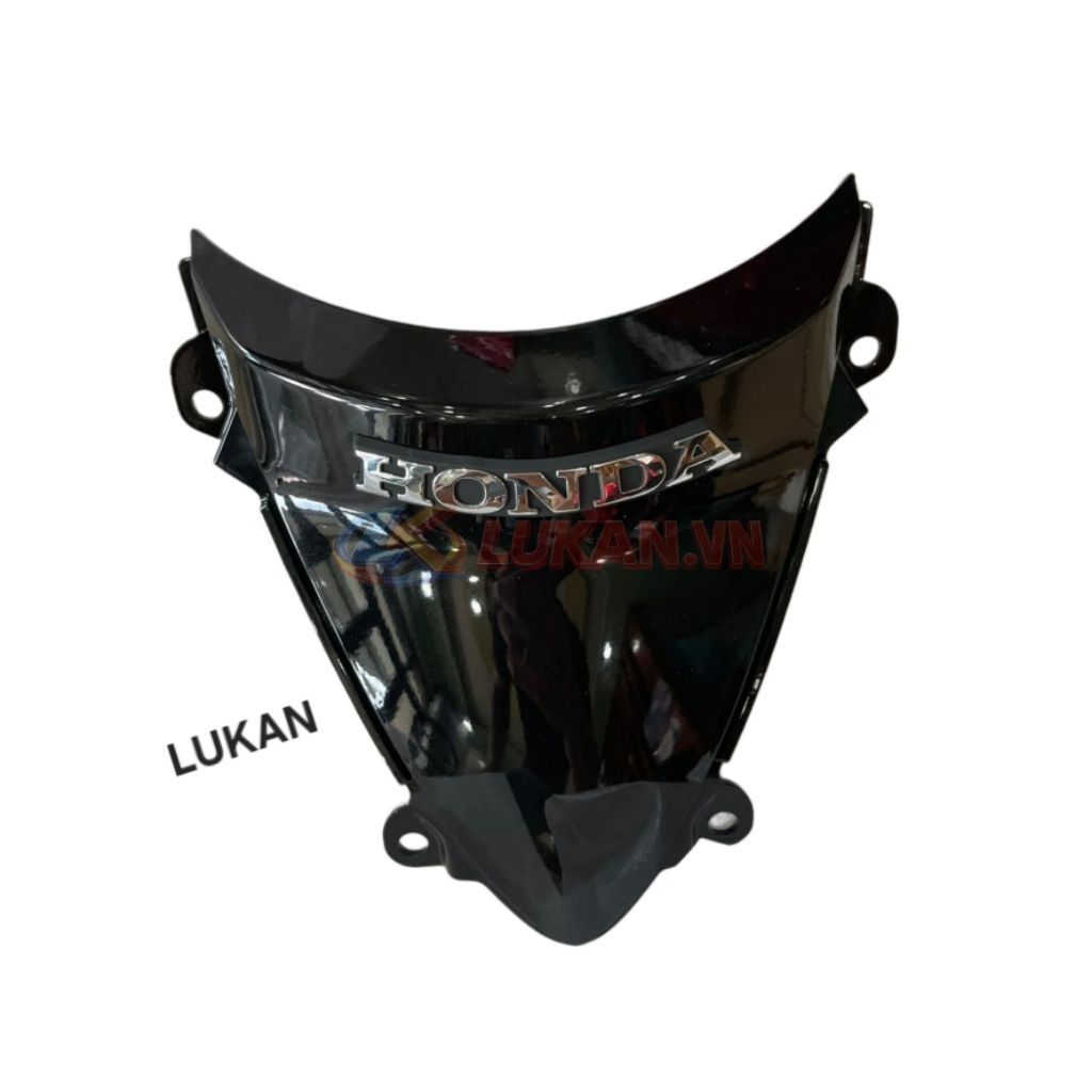 Nhựa mặt nạ con, logo Honda xe FUTURE NEO 125 Đen bóng zin chính hãng - Ảnh 3