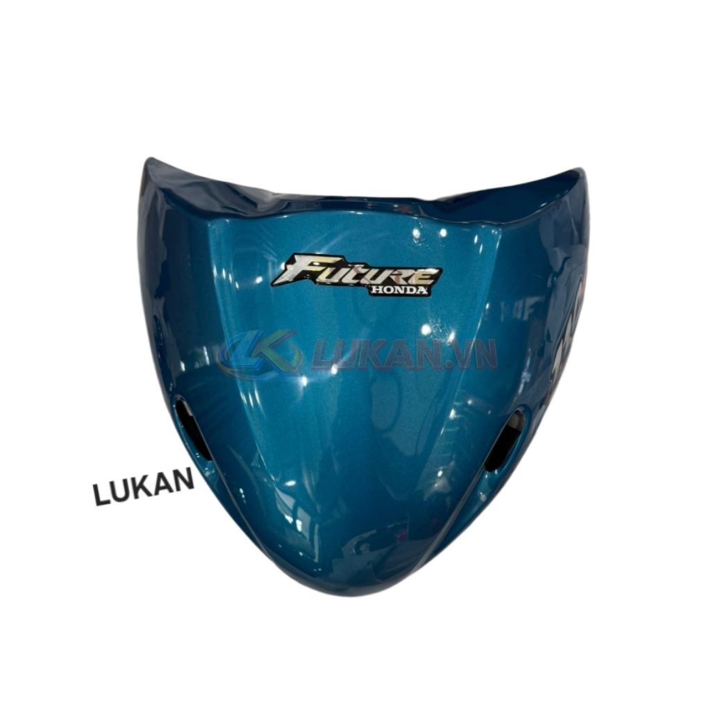 Nhựa mặt nạ trước xe FUTURE 1 đời đầu Xanh Ngọc zin Honda - Ảnh 5