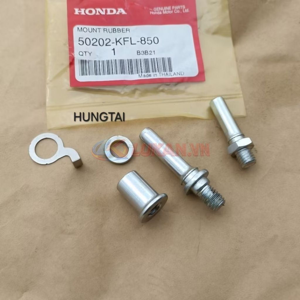 Bộ ốc trục trượt heo dầu phanh đĩa xe WAVE, FUTURE, WINNER... zin - Ảnh 4