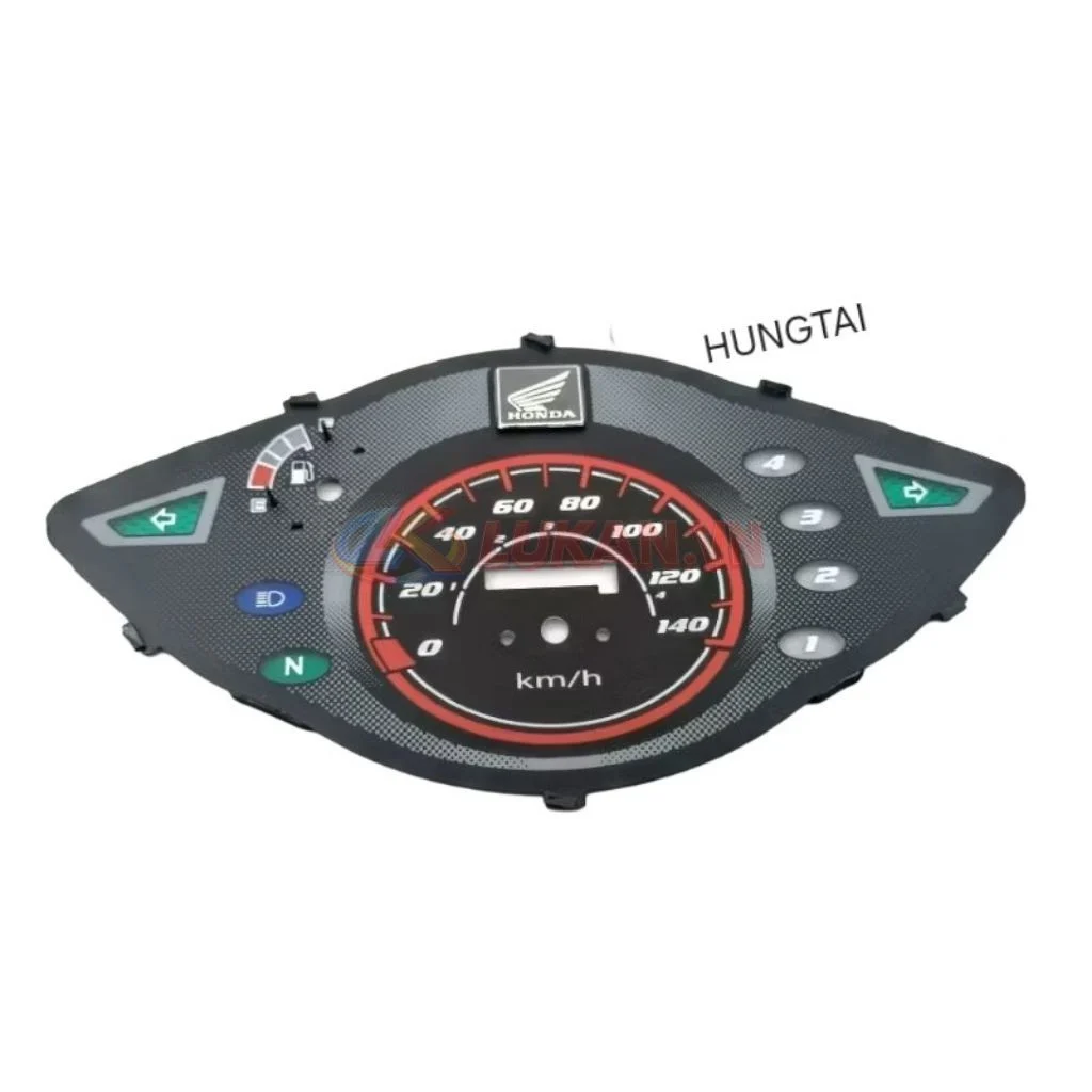 Mặt mica nền đồng hồ WAVE A, ALPHA 100. công tơ mét zin - Ảnh 3