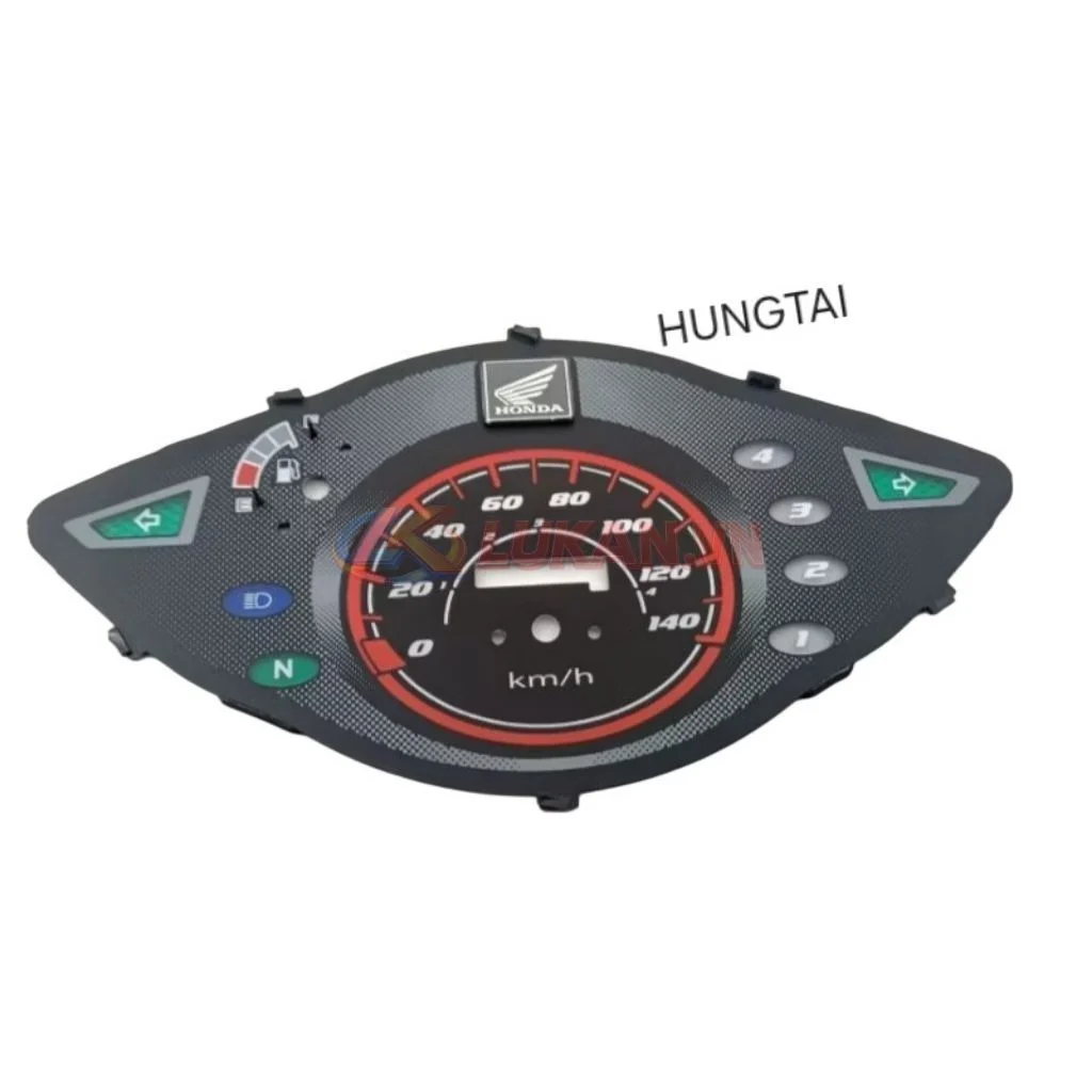 Mặt mica nền đồng hồ WAVE A, ALPHA 100. công tơ mét zin - Ảnh 4