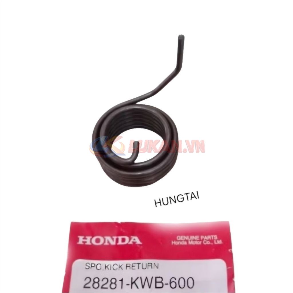 Lò xo trục giò đạp khởi động WAVE S110, RSX, BLADE, A 110... zin 28281-KWB-600 - Ảnh 2