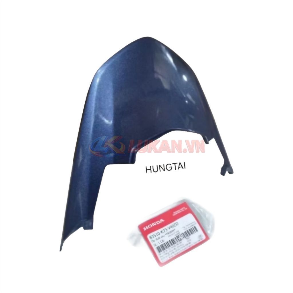 Ốp nắp, vỗ nhựa đuôi mu rùa xe FUTURE LED 125 Xanh zin 83510-K73-V40ZD - Ảnh 2