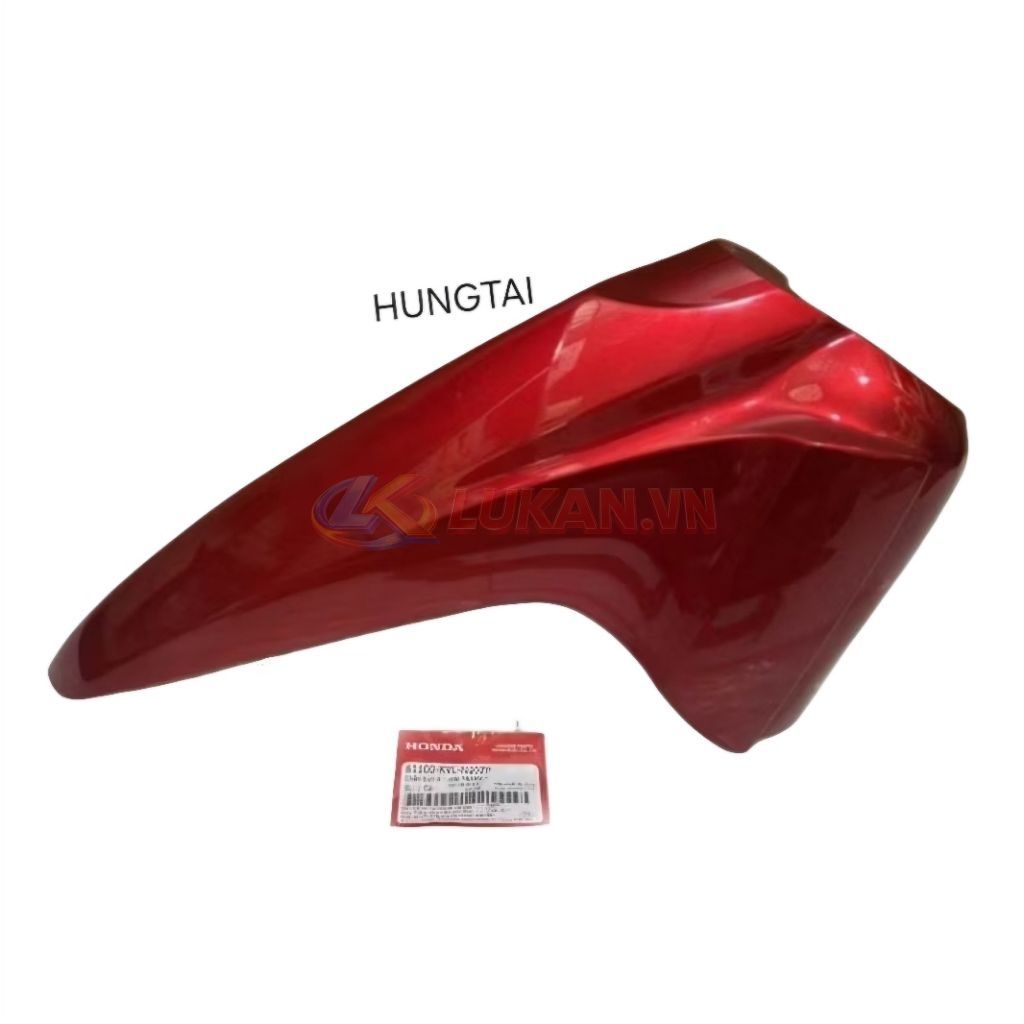 Nhựa dè chắn bùn trước xe FUTURE X 125 Đỏ bóng zin Honda - Ảnh 3