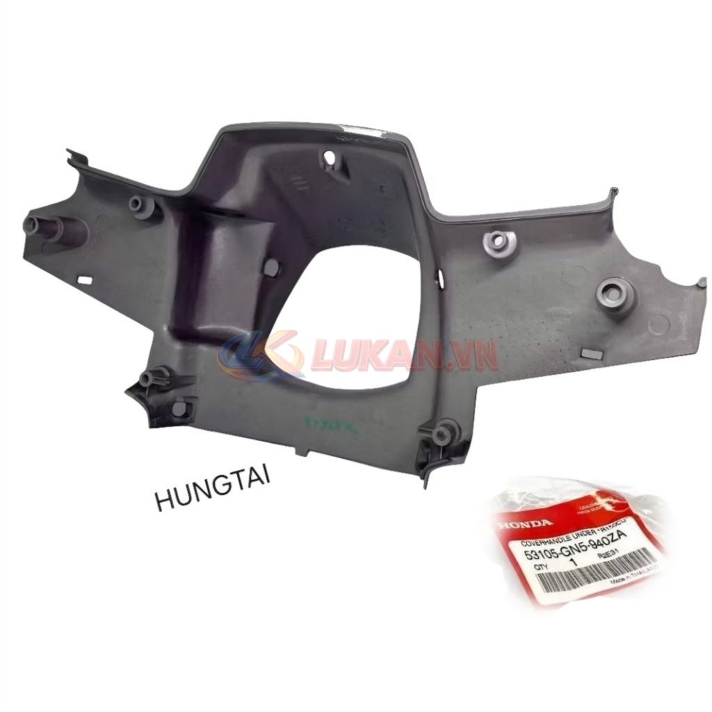 Nhựa ốp đầu, bợ cổ gáy xe DREAM Thái zin chính hãng 53105-GN5-940ZA - Ảnh 2