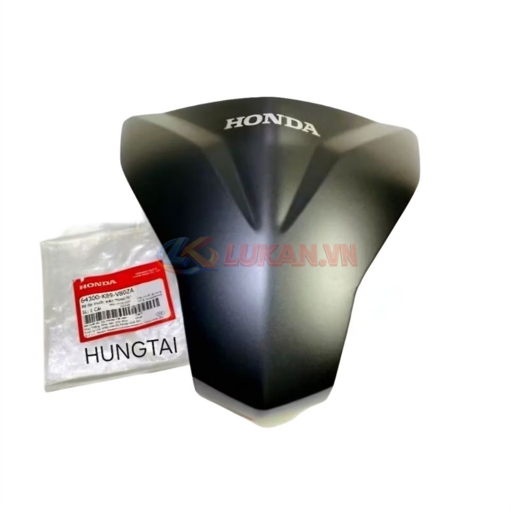 Nhựa mặt nạ trước xe WAVE A, ALPHA 110 Đen nhám mờ zin Honda 64300-K89-V80ZA - Ảnh 2
