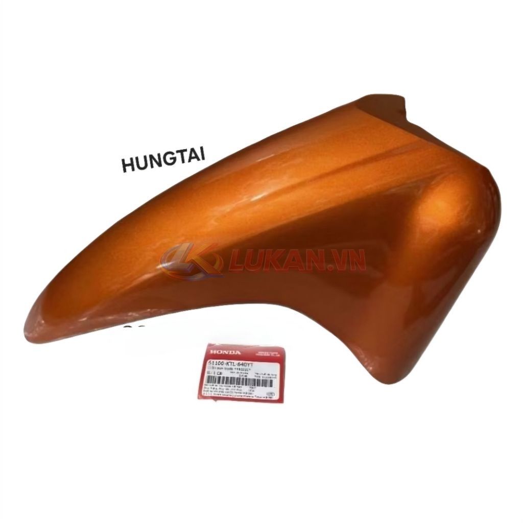 Nhựa dè chắn bùn trước WAVE A, ALPHA, S100... Cam bóng zin - Ảnh 3