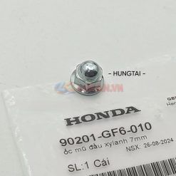 Ốc tán mũ 7mm nắp đầu bò quylat DREAM, WAVE, FUTURE... zin 90201-GF6-010