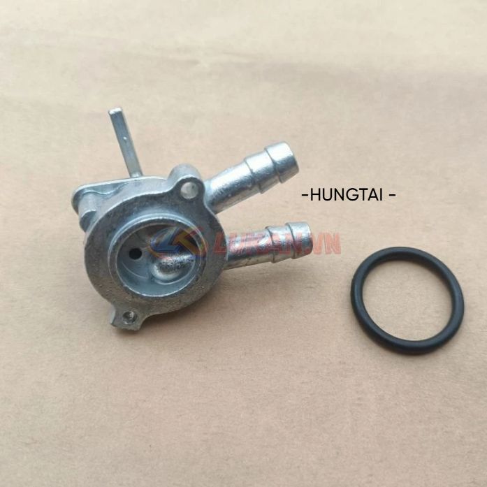 Van khóa ngắt bình xăng con 2 ống xe CUB 50, 78, 81, 82.... - Ảnh 2
