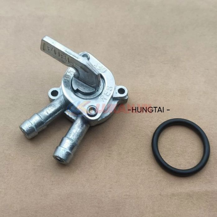 Van khóa ngắt bình xăng con 2 ống xe CUB 50, 78, 81, 82.... - Ảnh 3