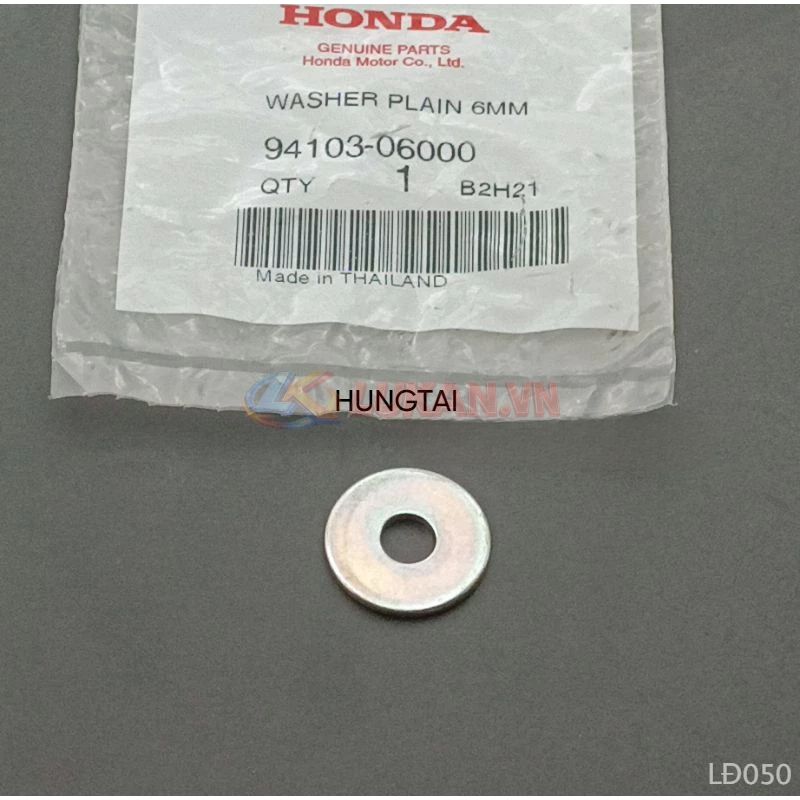 Đệm phẳng, lông đền yên, bửng yếm WAVE, FUTURE... 6mm zin 94103-06000 - Ảnh 4