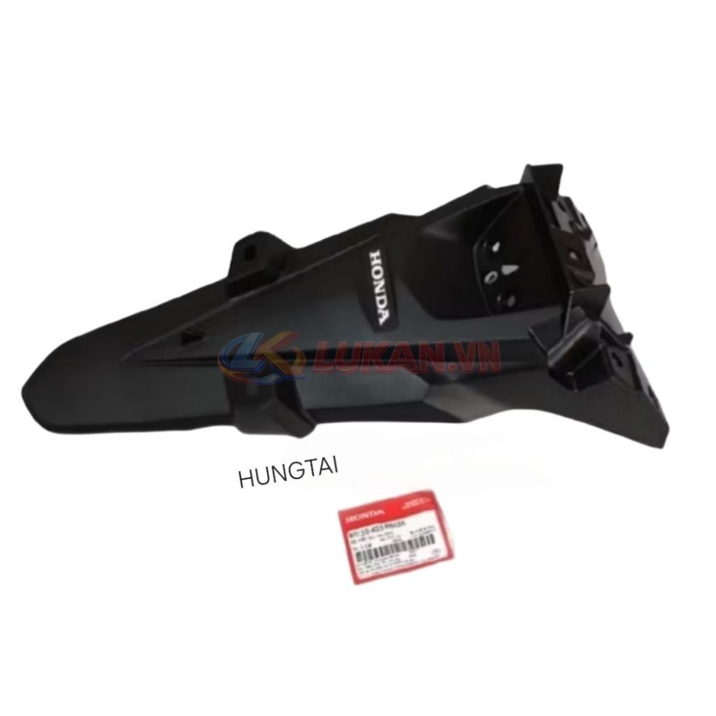 Nhựa dè đuôi biển số, chắn bùn sau WAVE RSX 2014-2020... zin - Ảnh 4