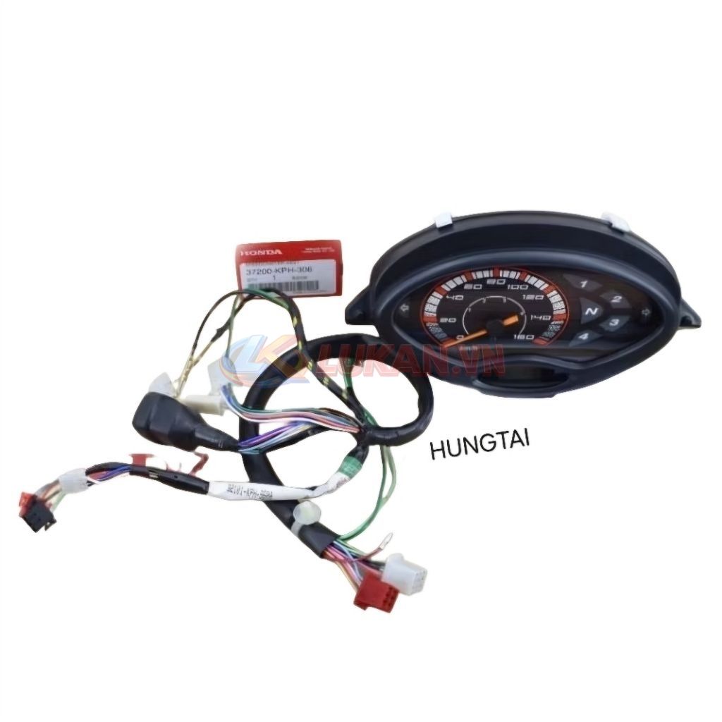 Cụm đồng hồ công tơ mét xe WAVE 125i Thái zin chính hãng 37200-KPH-306 - Ảnh 3