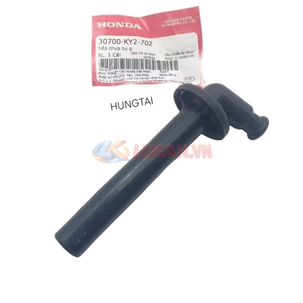 Đầu nắp tẩu chụp bugi xe WINNER, SONIC, CBR, RS 150... zin 30700-KY2-702 - Ảnh 4