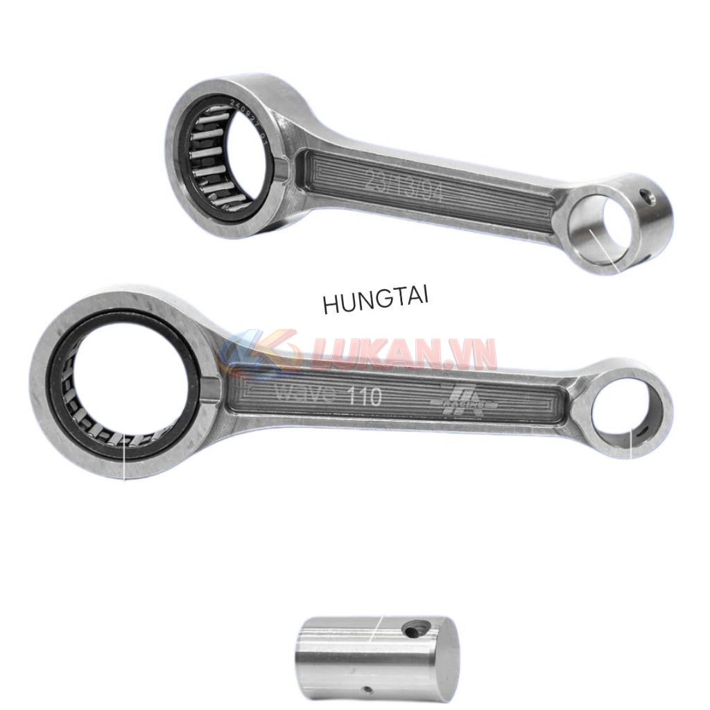 Tay dên, trục khuỷu CNC xe DREAM, WAVE, FUTURE... thanh truyền dài 94, 97, 100, 102, 105mm... - Ảnh 2