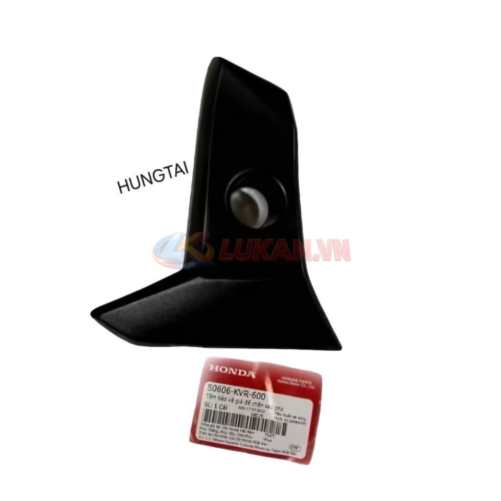 Cặp nhựa nhám đen, ốp gác chân WAVE RSX 100 zin 50606-KVR-600 - Ảnh 2