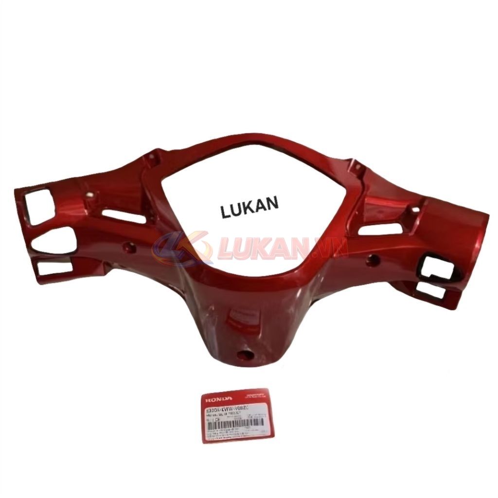 Nhựa ốp võ đầu, bợ cổ gáy WAVE S110, RSX... Đỏ bóng, bàn thờ zin 53206- KWW-V00ZC - Ảnh 5