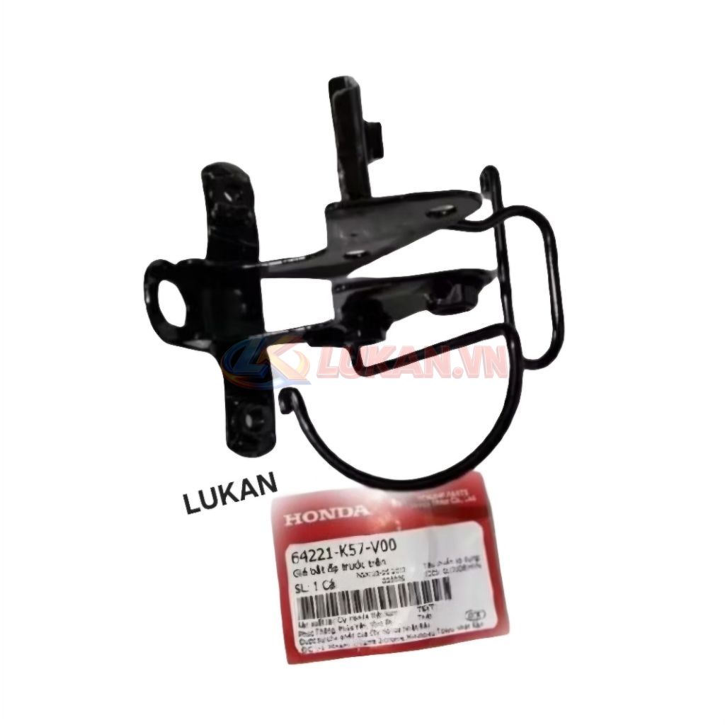 Khung, giá pass nhựa mặt nạ trước WAVE BLADE 110 zin 64221-K57-V00 - Ảnh 4