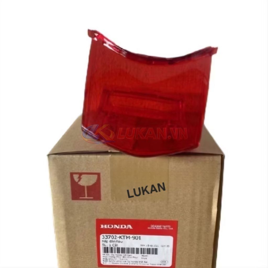 Nắp chụp lái đỏ, stop đèn hậu xe FUTURE 2 zin Honda 33702-KTM-901 - Ảnh 3
