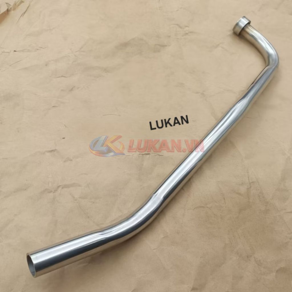 Cổ pô ống xã inox 201 xe WAVE RSX 100 phi lỗ 22 - Ảnh 4