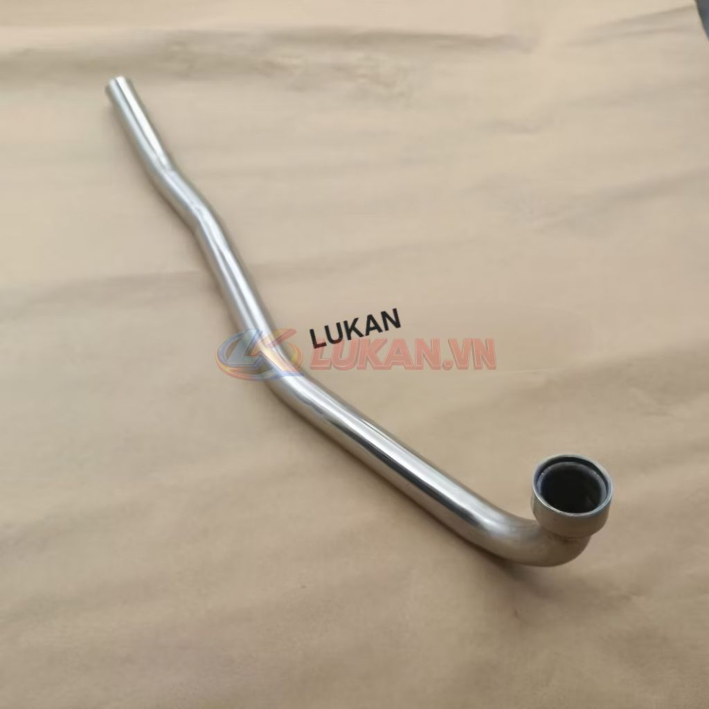 Cổ pô ống xã inox 201 xe FUTURE MẬP, LED, WAVE 125... phi lỗ 22 - Ảnh 3
