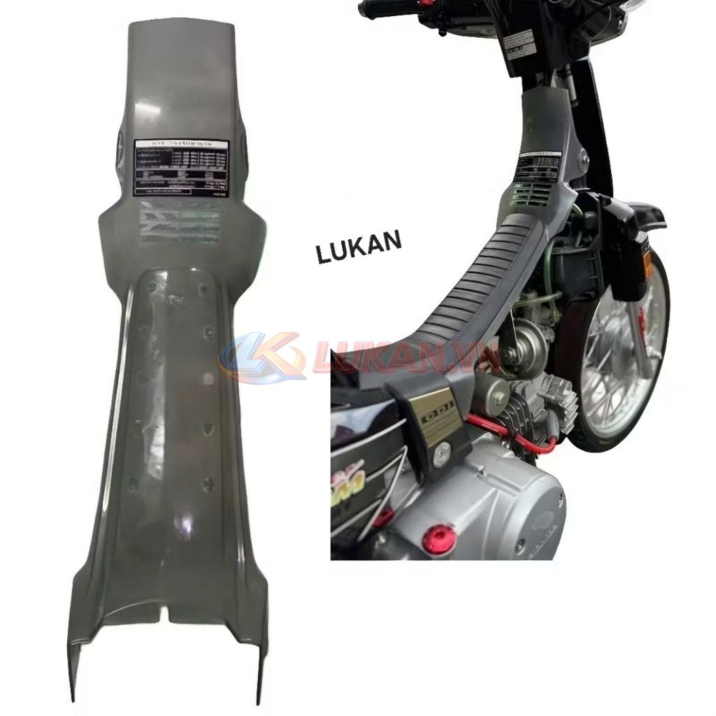 Nhựa bửng yếm cắt nhỏ xe DREAM. lườn giữa baga sườn - Ảnh 4