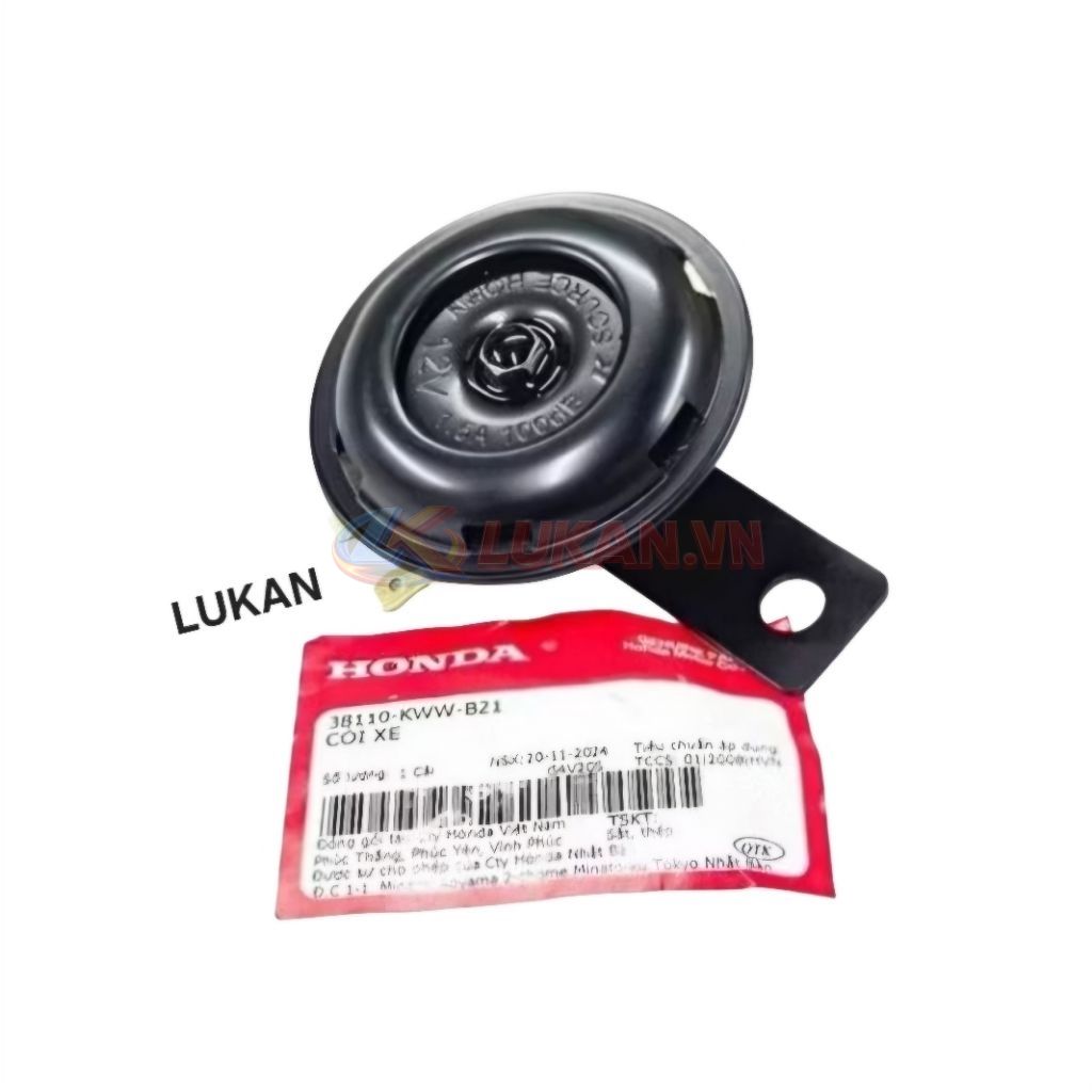 Kèn còi xe WAVE S110, RS, RSX... zin chính hãng 38110-KWW-B21