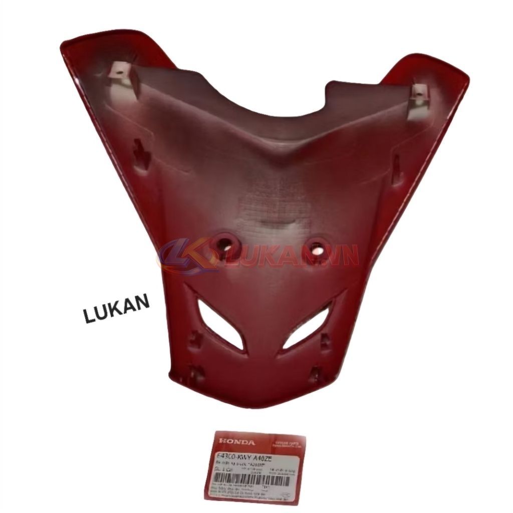 Nhựa mặt nạ trước WAVE A, ALPHA, RS, S100... Đỏ zin Honda - Ảnh 3