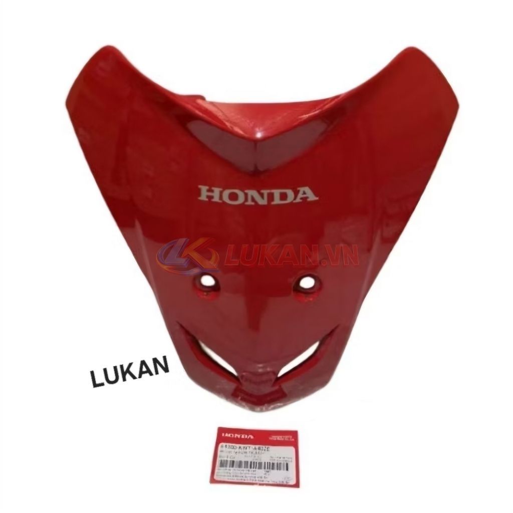 Nhựa mặt nạ trước WAVE A, ALPHA, RS, S100... Đỏ zin Honda - Ảnh 4