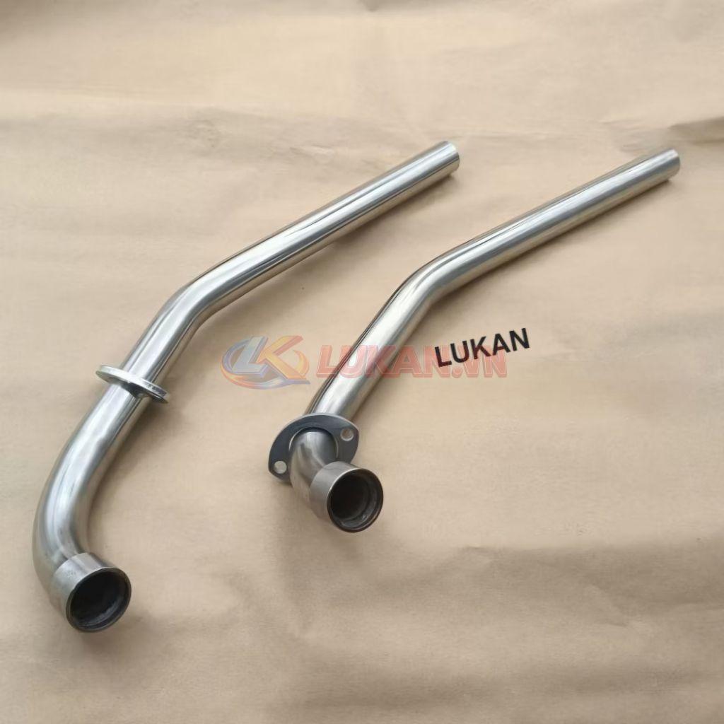 Cổ pô ống xã inox 201, 304 xe DREAM, WAVE... phi 27 - Ảnh 3