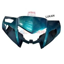 Nắp nhựa ốp võ đầu đèn trước FUTURE 2 125 Xanh, bàn thờ zin Honda