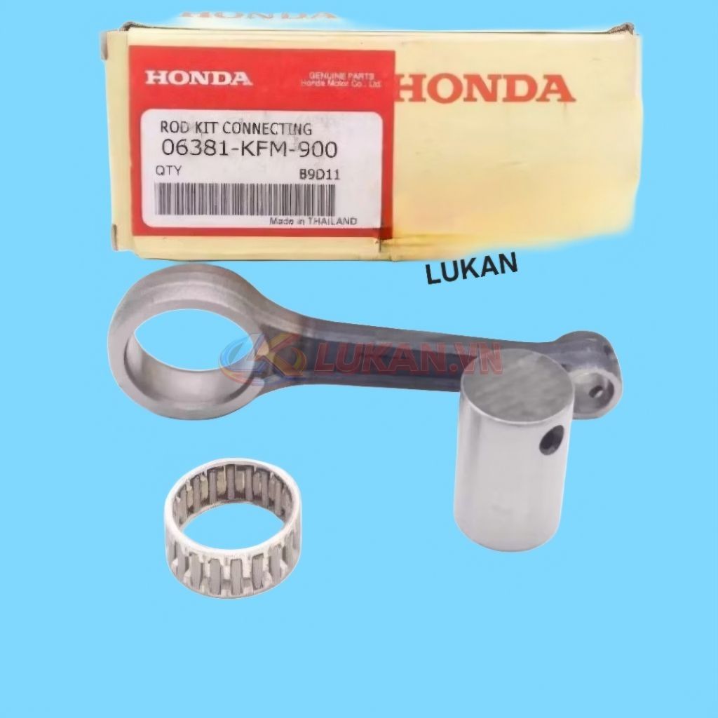 Tay dên, trục khuỷu thanh truyền WAVE S110, RSX, BLADE, ALPHA 110... zin 06381-KFM-900 - Ảnh 2