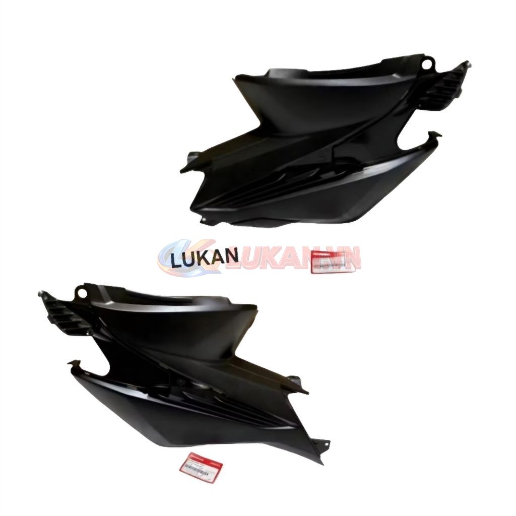 Cặp nhựa nhám ốp bụng, sườn yên WAVE RSX 100 zin Honda