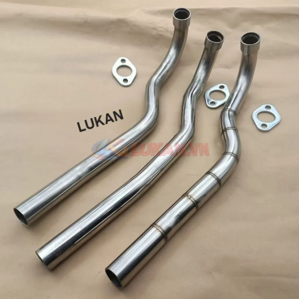 Cổ pô ống xã inox 201, 304 xe FUTURE 2, NEO, X 125... phi lỗ 27