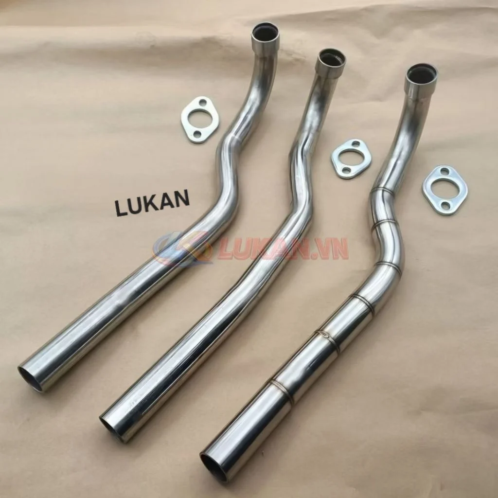 Cổ pô ống xã inox 201, 304 xe FUTURE 2, NEO, X 125... phi lỗ 27 - Ảnh 4