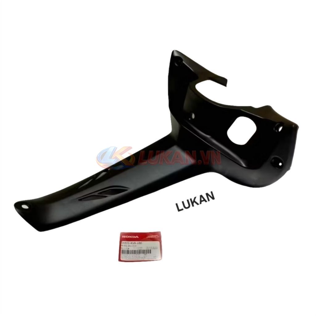 Nhựa ốp yếm khóa, lườn giữa sườn baga WAVE RSX 100 zin Honda - Ảnh 3