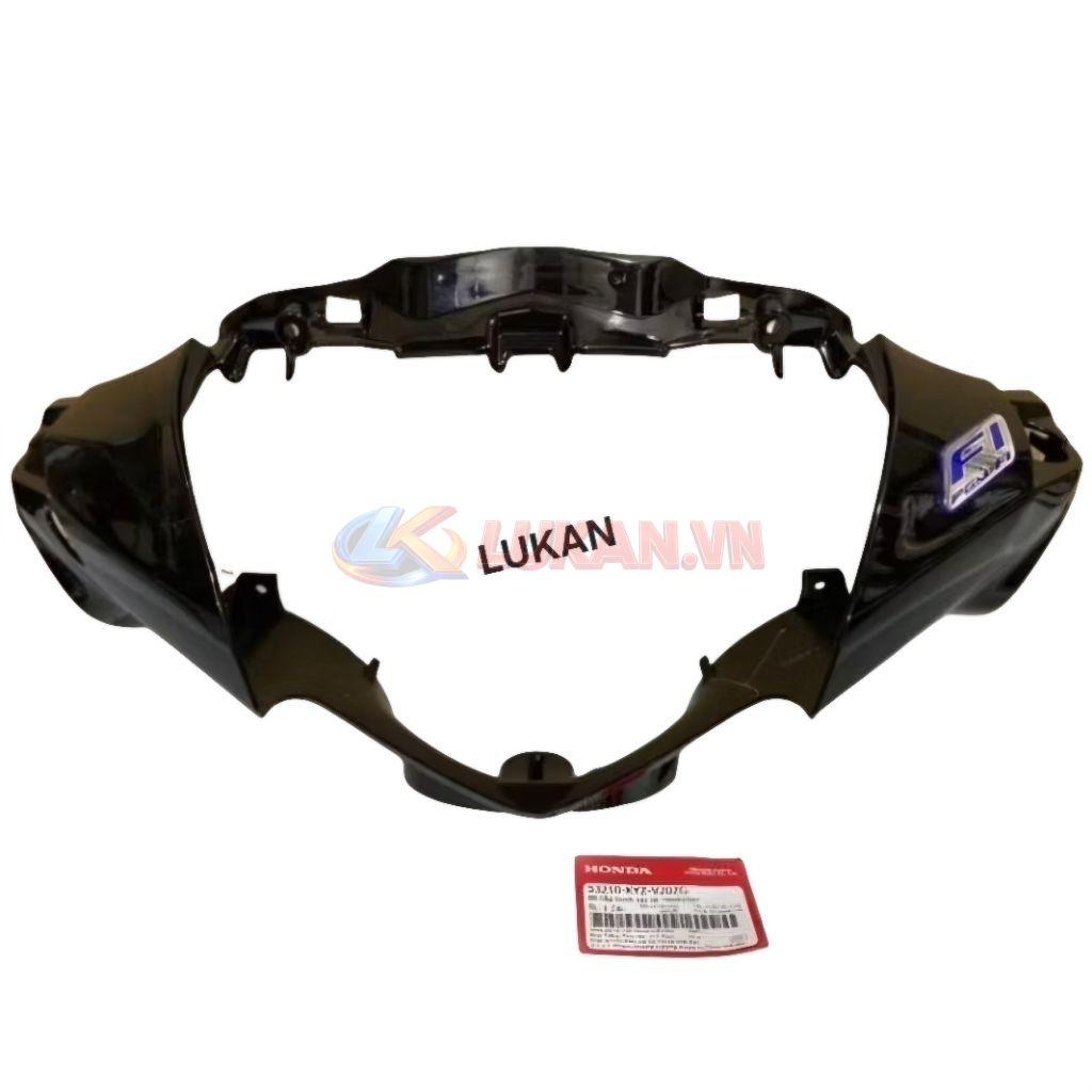 Nhựa ốp võ đầu đèn trước FUTURE MẬP 125 Đen bóng, bàn thờ zin - Ảnh 4