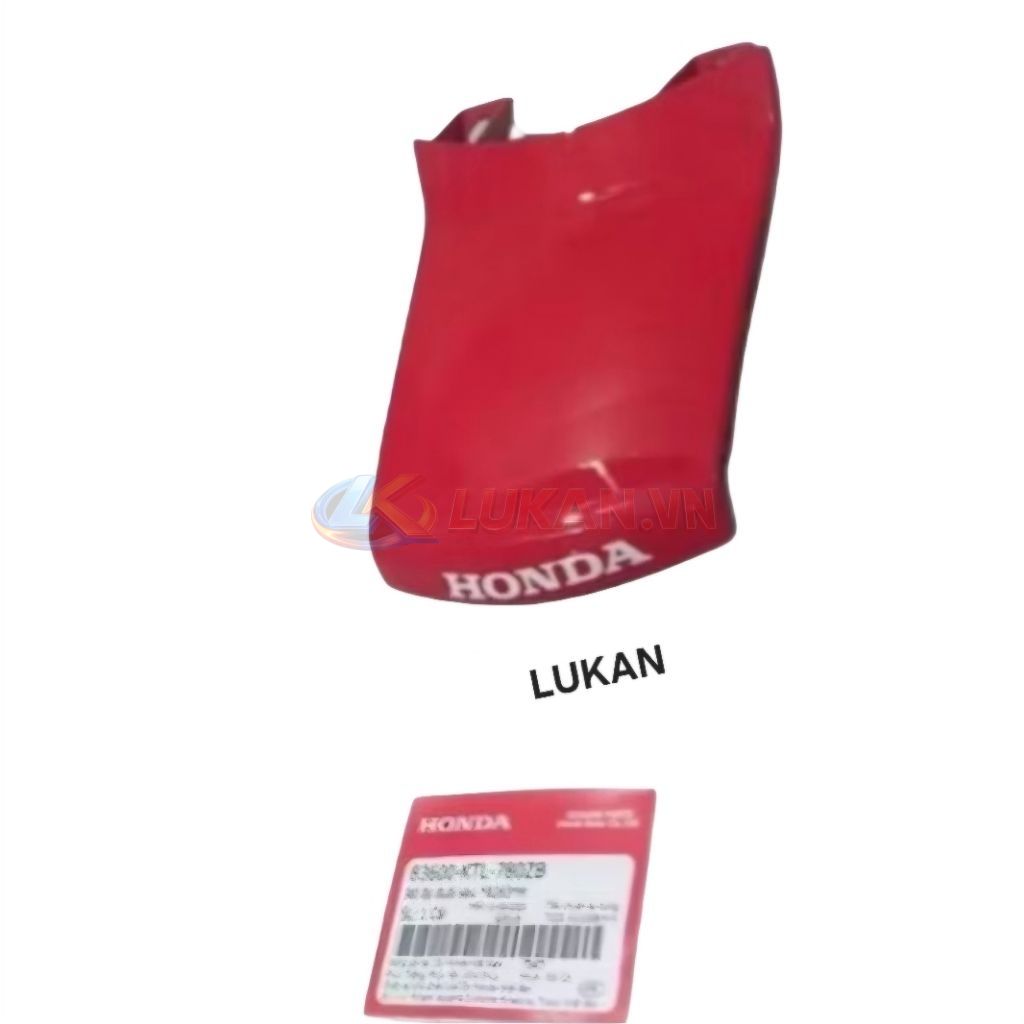 Nắp ốp võ nhựa đuôi, mu rùa WAVE ZX Đỏ zin chính hãng 83600-KTL-790ZB - Ảnh 2