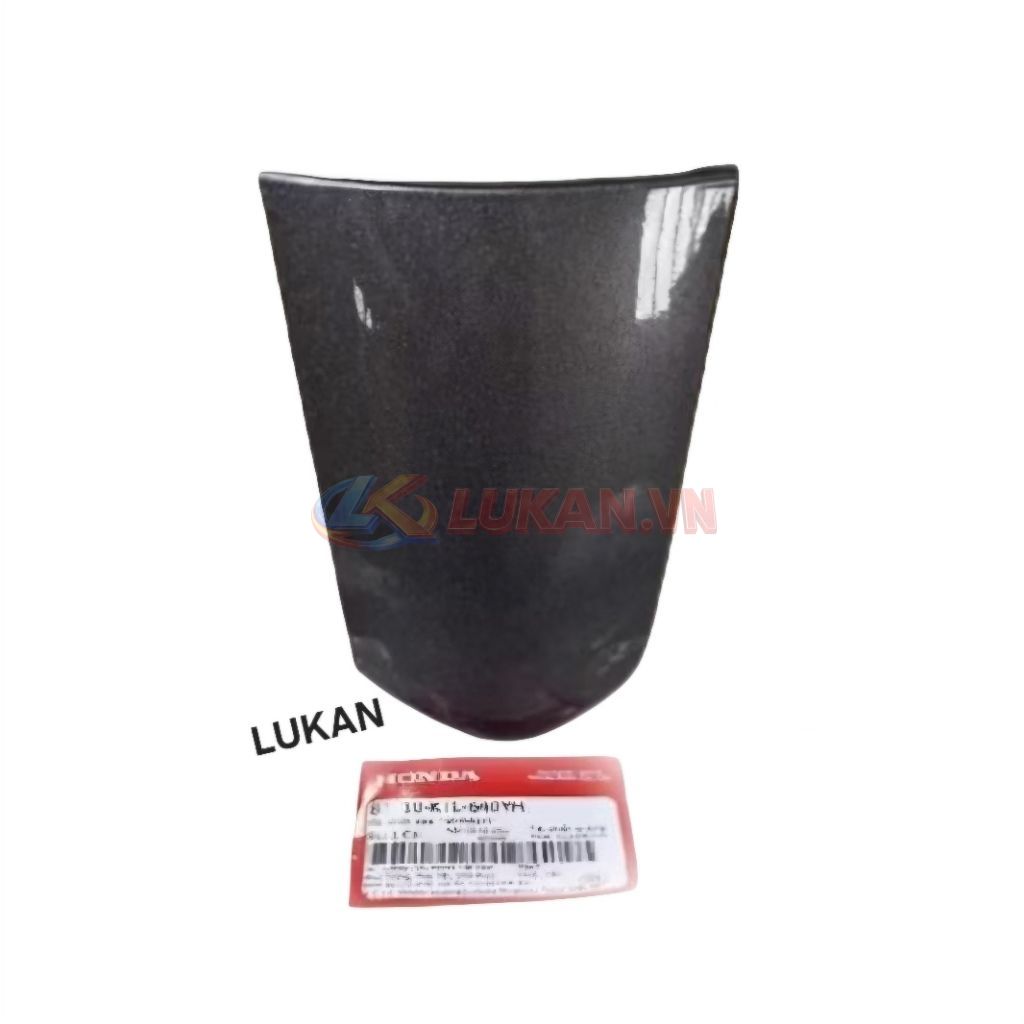Nắp ốp võ nhựa đuôi, mu rùa xe WAVE A, ALPHA 100.... Xám zin Honda