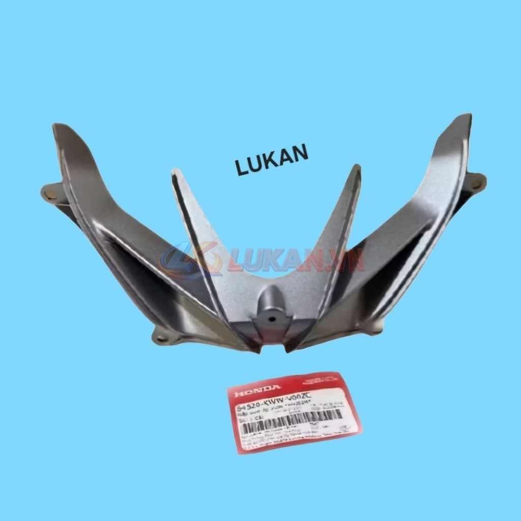 Nhựa thông gió mặt nạ trước WAVE RSX 2010 Xám zin Honda - Ảnh 4