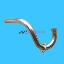 Cổ pô ống xã uốn vắt trên DREAM, WAVE, 67... phi lỗ 27